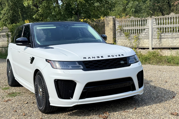 Range Rover Sport L494 2018–2022: SVR body kit installation – our work Photo 20