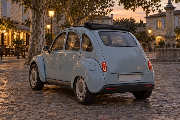 New electric Citroën 2CV: what we know ahead of the Paris debut Photo 1