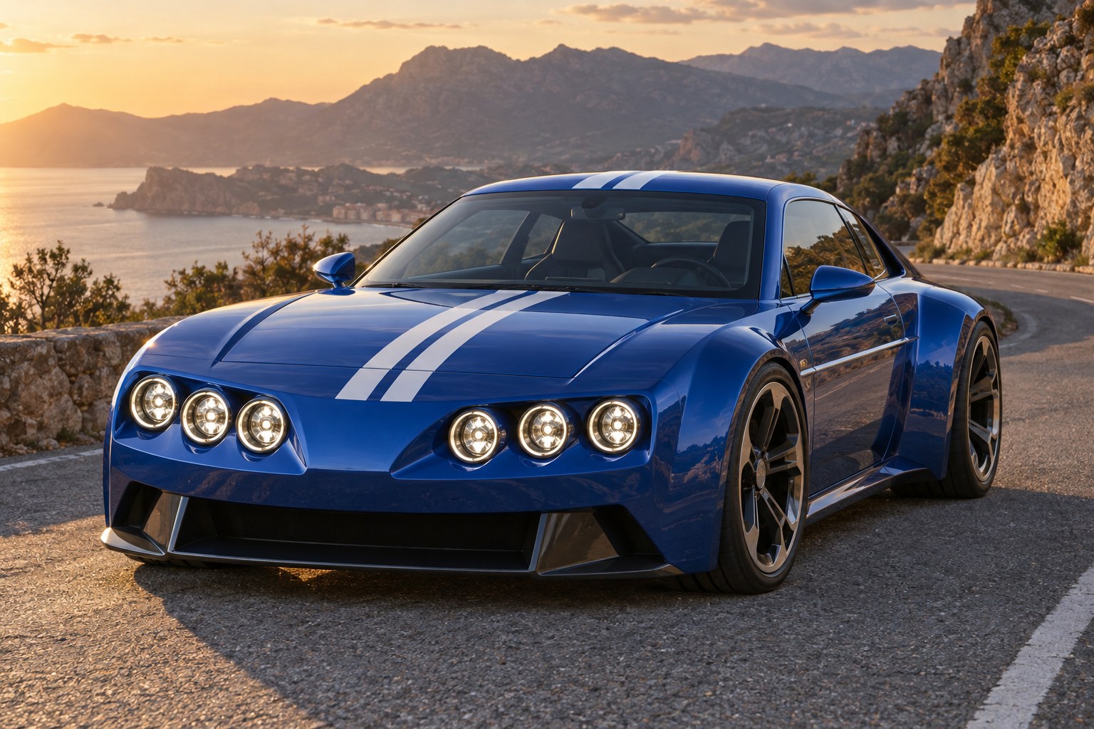 Renault 8 Gordini Concept: 270 hp electric coupe tributes the 1964 rally legend