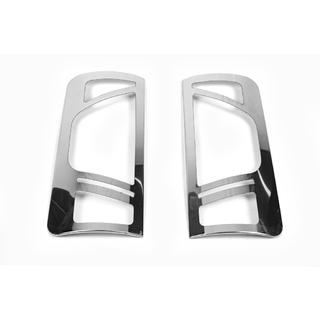 Chrome Tail Light Covers Version No.2 (2 pcs, Stainless Steel) photo 3