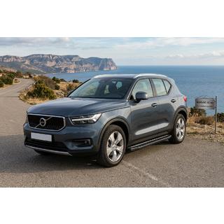 Side Steps Fullmond Black (2 pcs, Aluminum) Volvo XC40 2018- photo 1