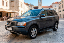 Volvo XC90 2002-2014 Side steps Fullmond Black (2 pcs, aluminum) photo 1