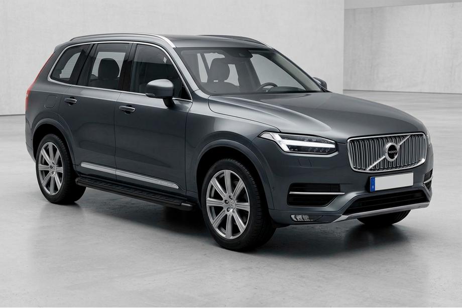 Volvo XC90 2015- Side steps Fullmond Black (2 pcs, aluminum) Image