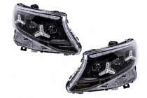 Mercedes Vito/V-class W447 2014- OEM LED Front Headlights 2026 Black (for Vito, 2 pcs) photo 14
