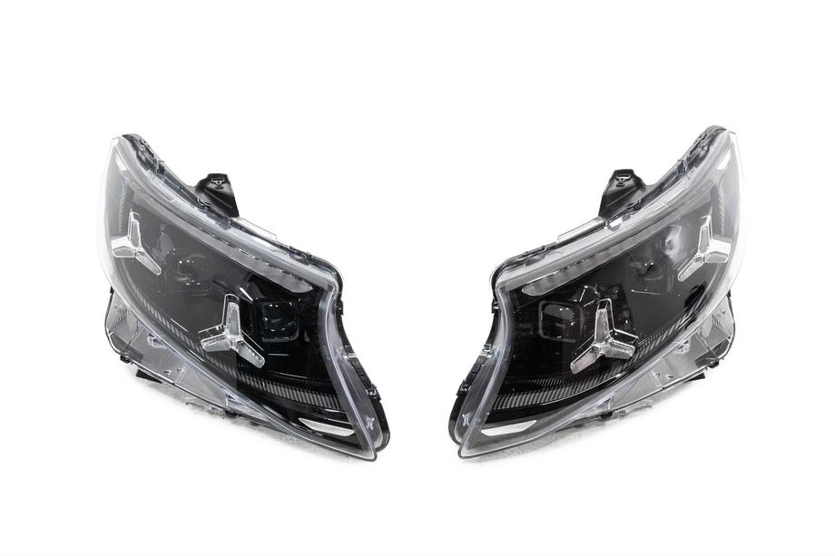 Mercedes Vito/V-class W447 2014- OEM LED Front Headlights 2026 Black (for Vito, 2 pcs) Image