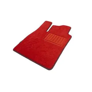 Velour heel pad (red) photo 3
