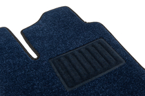 Velour heel pad (blue) photo 1