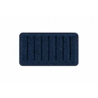 Velour heel pad (blue) photo 3