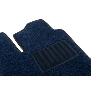 Velour heel pad (blue)