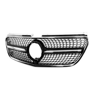 Front grille Diamond Black (2014-2023 for Vito W447) Mercedes Vito/V-class W447 2014- photo 2