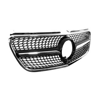 Front grille Diamond Black (2014-2023 for Vito W447) Mercedes Vito/V-class W447 2014- photo 3