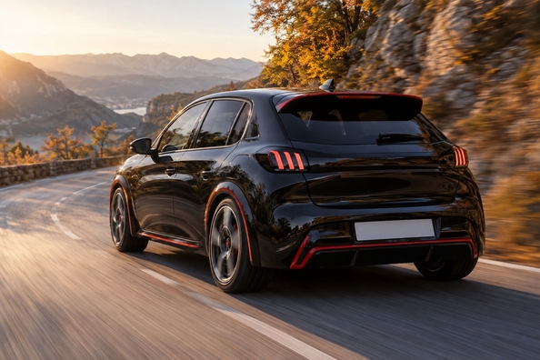 Peugeot E-208 GTi: Peugeot’s first electric GTi – 281 к.с., limited-slip diff, first deliveries this fall