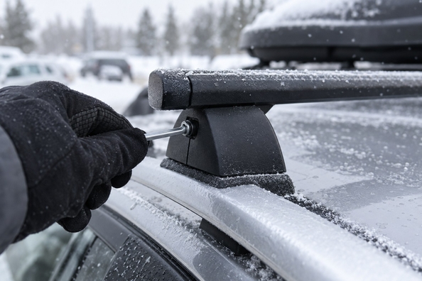 Roof rails & crossbars before winter: check mounts and roof snow load
