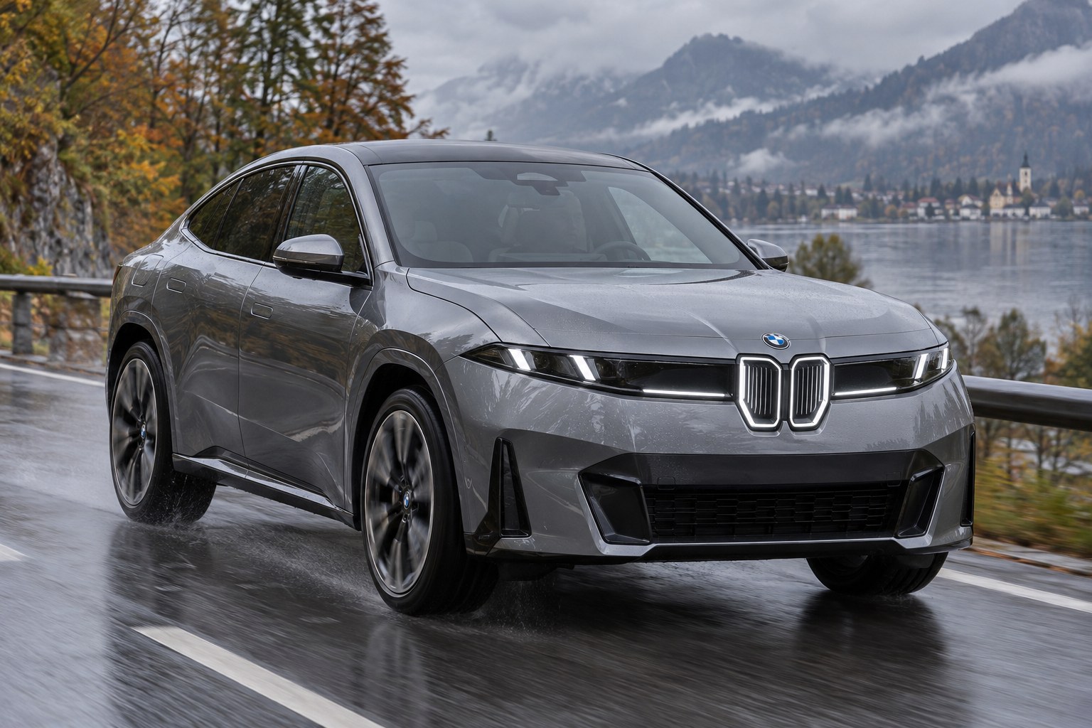 BMW iX4 (2027): electric coupe-SUV Neue Klasse, up to 828 km range and production in Debrecen