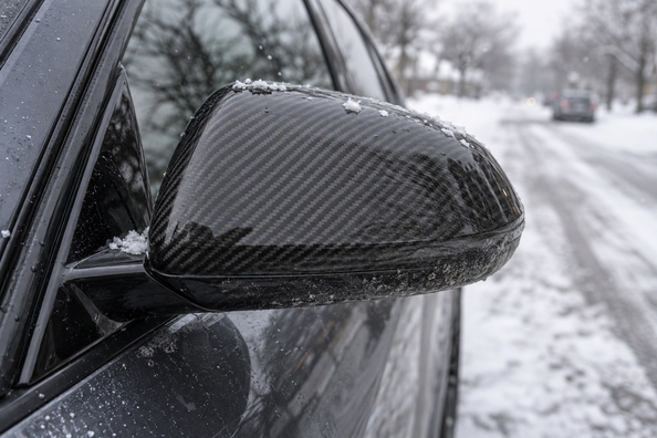 Carbon trim in winter: salt, car washes and frost—avoid hazing Photo 2