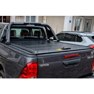 OEM roller shutter tonneau cover (2010-2015, manual with handle and lock) Toyota Hilux 2006-2015 photo 2