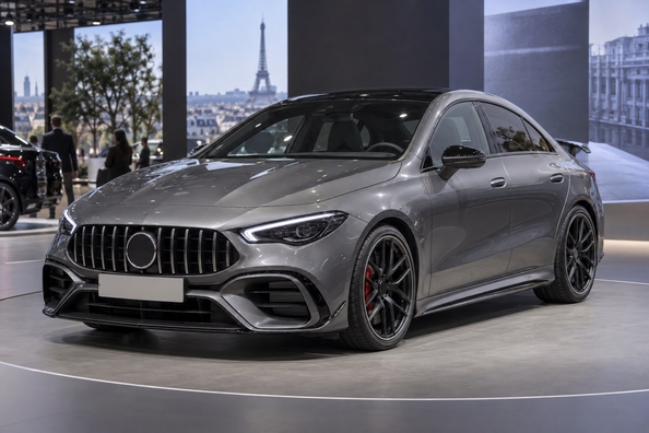 Mercedes-AMG CLA 45: the new CLA’s hot sedan – revealed in Paris Photo 2
