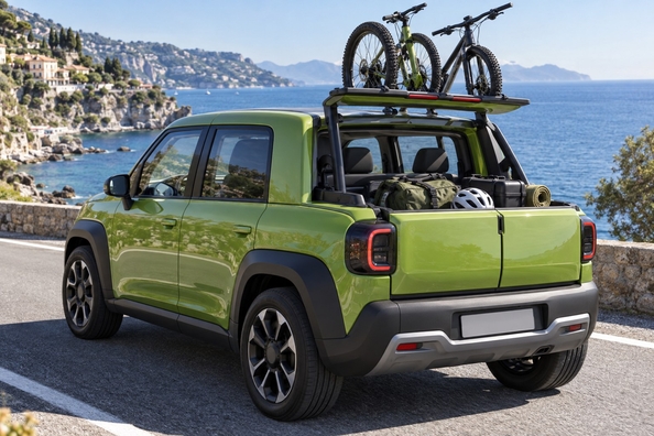 Fiat Multiplay: Paris 3-in-1 concept – minivan, SUV and pickup Photo 1
