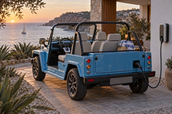 Next-gen Electric MOKE: beach EV with double the range Photo 1