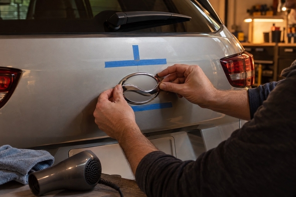 Badges and emblems in frost: why they peel off and how to reattach in autumn Photo 1