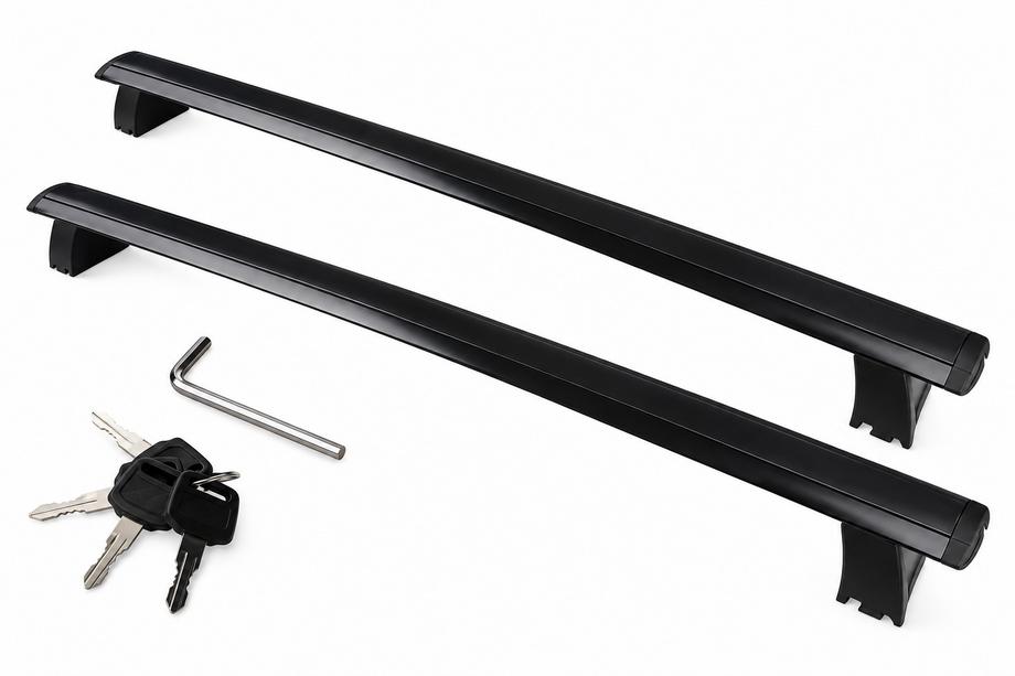 Jeep Grand Cherokee WK2 2010-2021 Roof rack cross bars for integrated roof rails OEM V2 (2 pcs) Photo 1