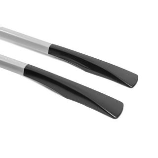Genuine grey roof rails (aluminum, double-sided tape mounting) Nissan Qashqai 2010-2014 photo 4