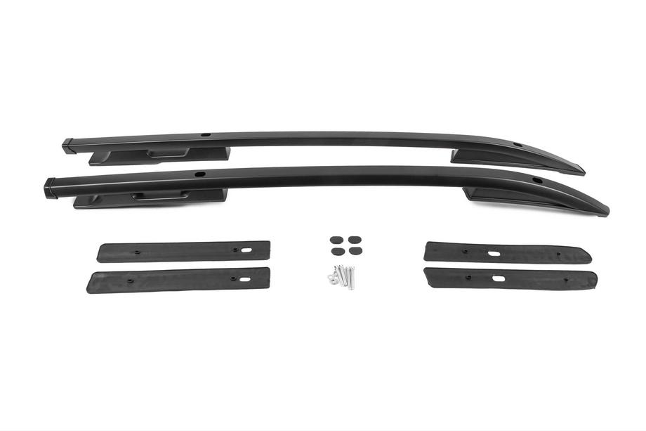 Fiat Fullback 2016- OEM Black Roof Rails (Aluminum, Bolt-On) Photo 1