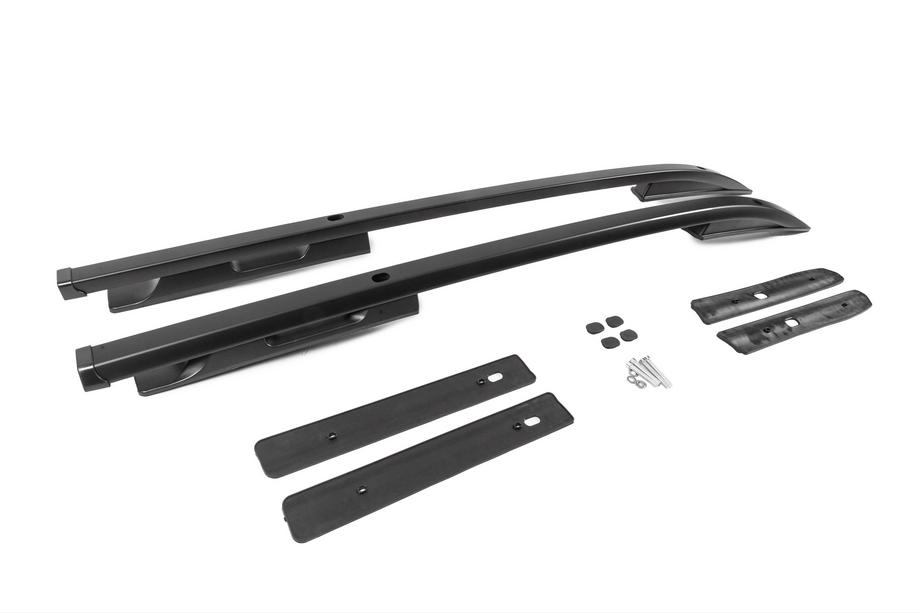 Fiat Fullback 2016- OEM Black Roof Rails (Aluminum, Bolt-On) Photo 3