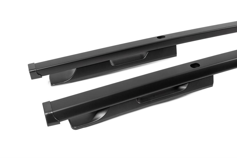 Fiat Fullback 2016- OEM Black Roof Rails (Aluminum, Bolt-On) Photo 5