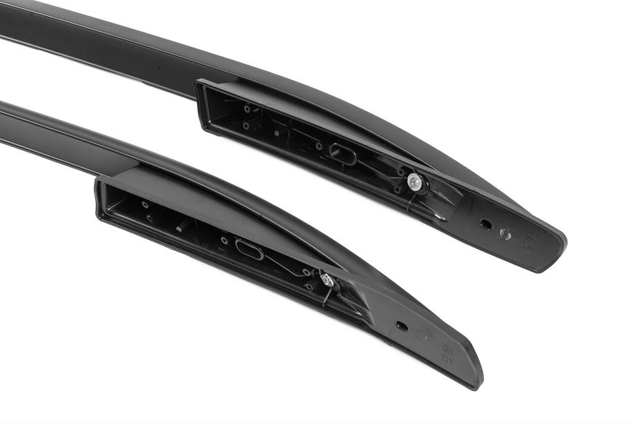 Fiat Fullback 2016- OEM Black Roof Rails (Aluminum, Bolt-On) Photo 7