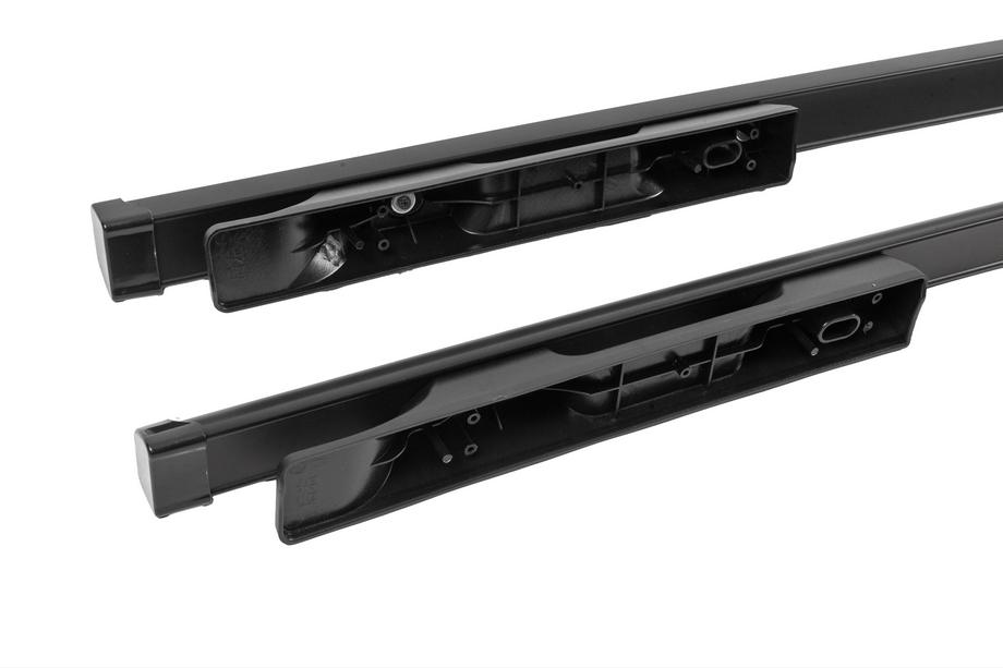 Fiat Fullback 2016- OEM Black Roof Rails (Aluminum, Bolt-On) Photo 8