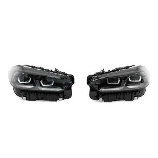 Front headlights Black Shadow Line LCI (for retrofitted vehicles 2022–2024) photo 1
