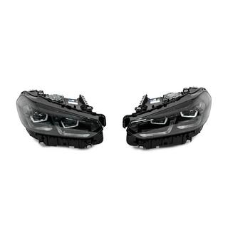 Front headlights Black Shadow Line LCI (for retrofitted vehicles 2022–2024) photo 2