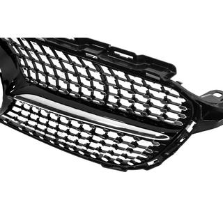 Front grille Diamond Black (for Avantgarde/AMG-Line/C43 AMG) photo 4