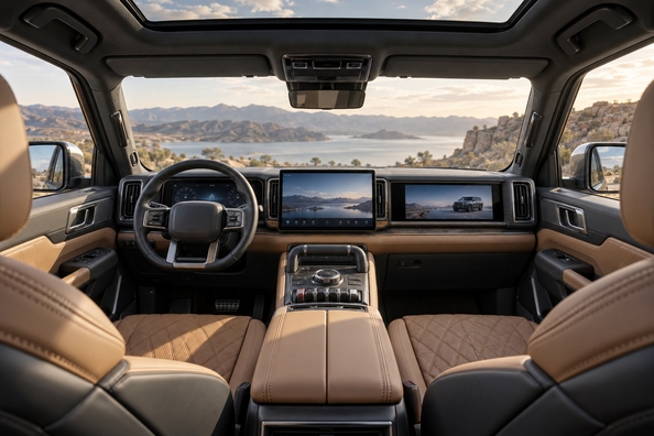 Denza B5: BYD Group SUV for Europe – hybrid takes on Land Rover Defender Photo 1