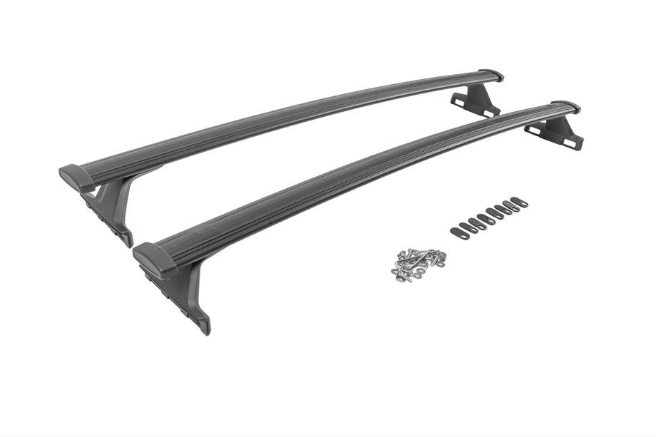 Black roof rack cross bars for integrated roof rails OEM (Aluminium) Photo 3
