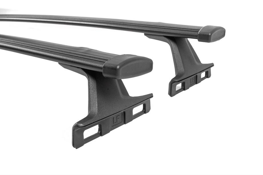 Black roof rack cross bars for integrated roof rails OEM (Aluminium) Photo 4