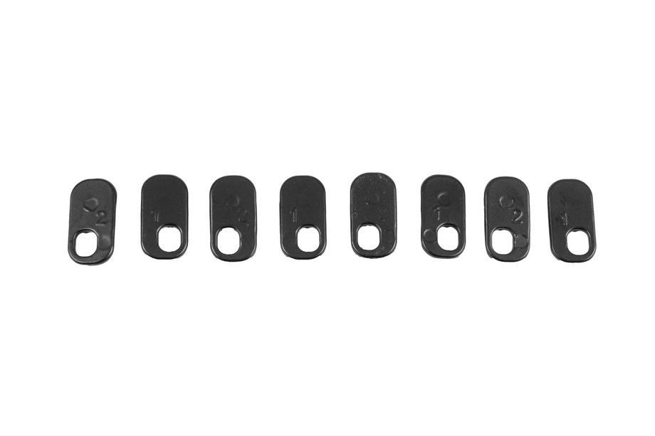 Black roof rack cross bars for integrated roof rails OEM (Aluminium) Photo 6