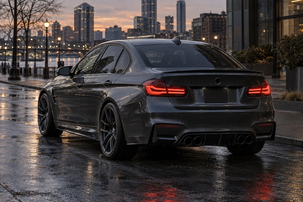 BMW 3 F30 in G20 M-Tech or M3 F80 style: facelift & body kit—what’s included and is it worth it? Photo 1
