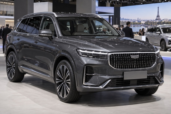 Geely Monjaro EM-i: Geely plug-in hybrid for Europe, Skoda Kodiaq rival Photo 2