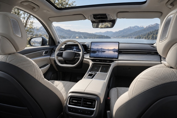 Geely Monjaro EM-i: Geely plug-in hybrid for Europe, Skoda Kodiaq rival Photo 1