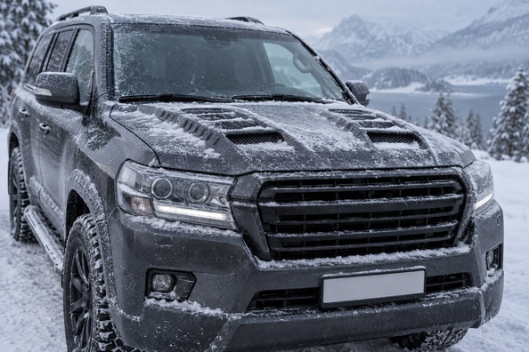 Tuning hood in winter: latch, cable, snow, condensation – what to check Photo 2