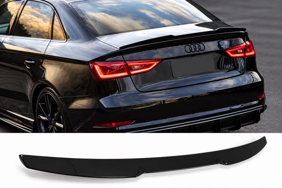 Audi A3 2012-2020 M4-Style Spoiler (for SD, Gloss Black) Photo 1