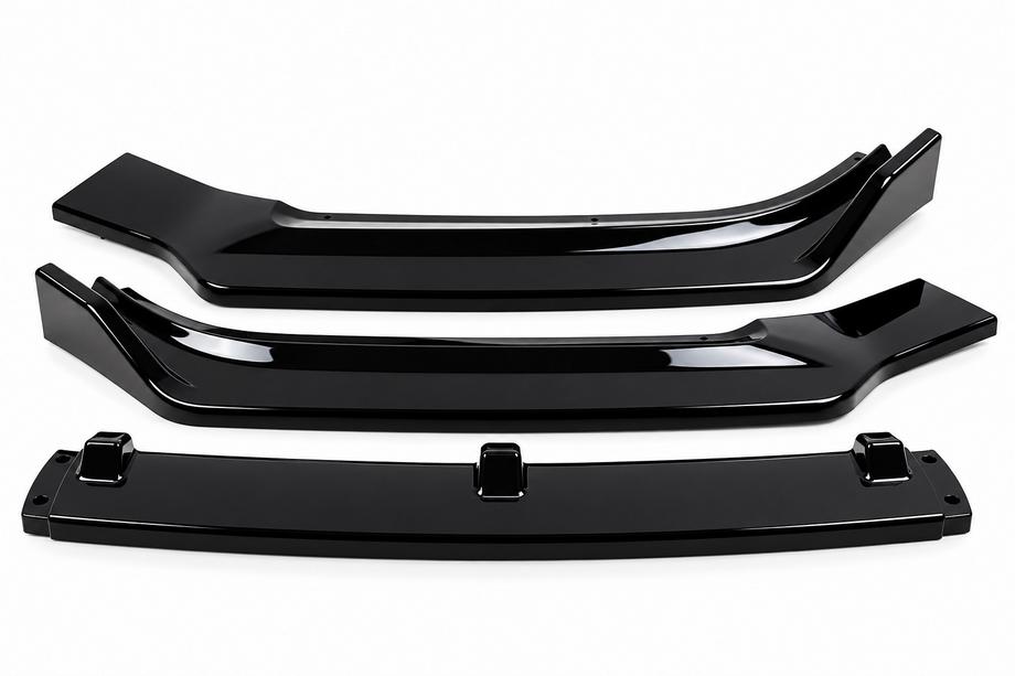 Audi A4 B9 2015-2024 Front bumper lip (for Base 2015-2019, ABS) Photo 1