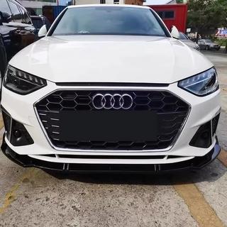 Front bumper lip spoiler (for S-Line 2019-2024, ABS) photo 2