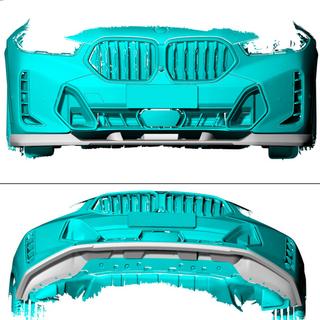 Carbon Front Bumper Lip (for M-Sport 2023+) BMW X6 G06 2019–2027 photo 2