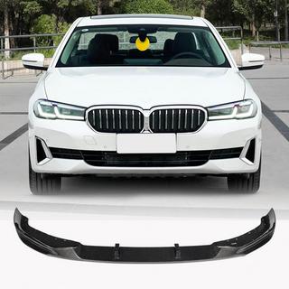 Front bumper lip Lip (for Base 2021-2024, carbon) BMW 5 Series G30/G31 2017–2023 photo 1