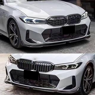 Front bumper lip Lip V4 (for M-Sport 2022+, carbon) BMW 3 Series G20/G21 2018- photo 2