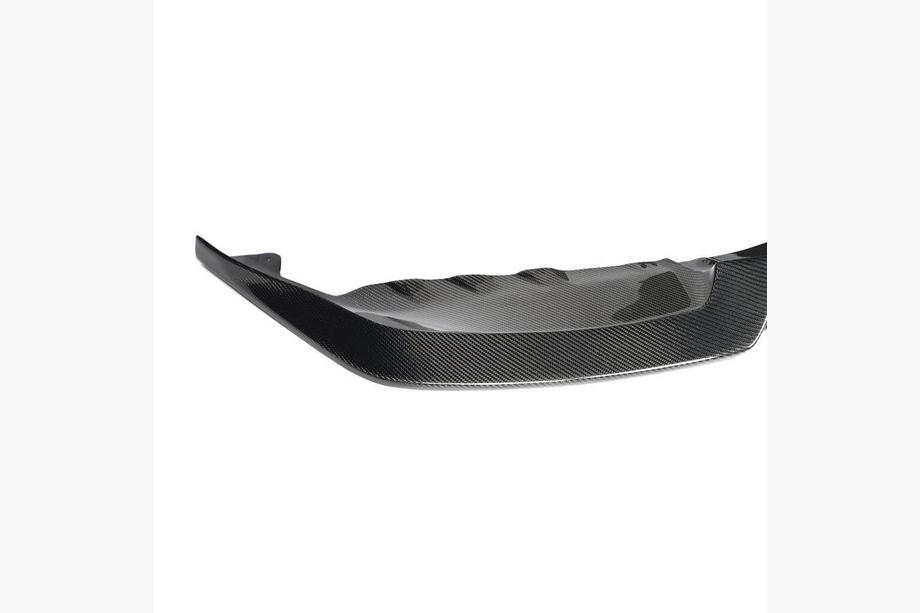 BMW 2 Series G42 2021- Front Bumper Lip Spoiler Lip V3 (for G87, Carbon) Photo 7