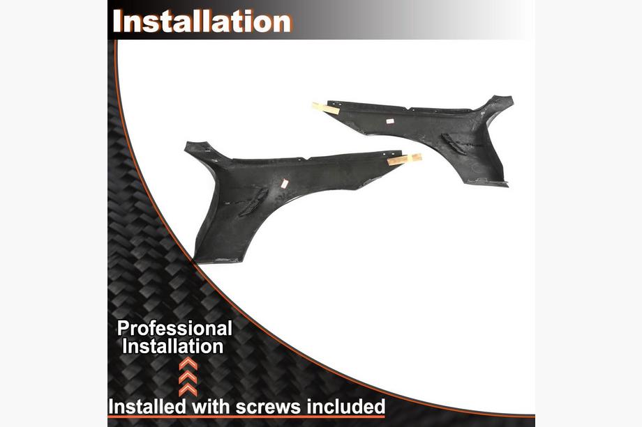 BMW 4 Series F32/F33/F36 2012-2020 Fenders (Carbon) Photo 4